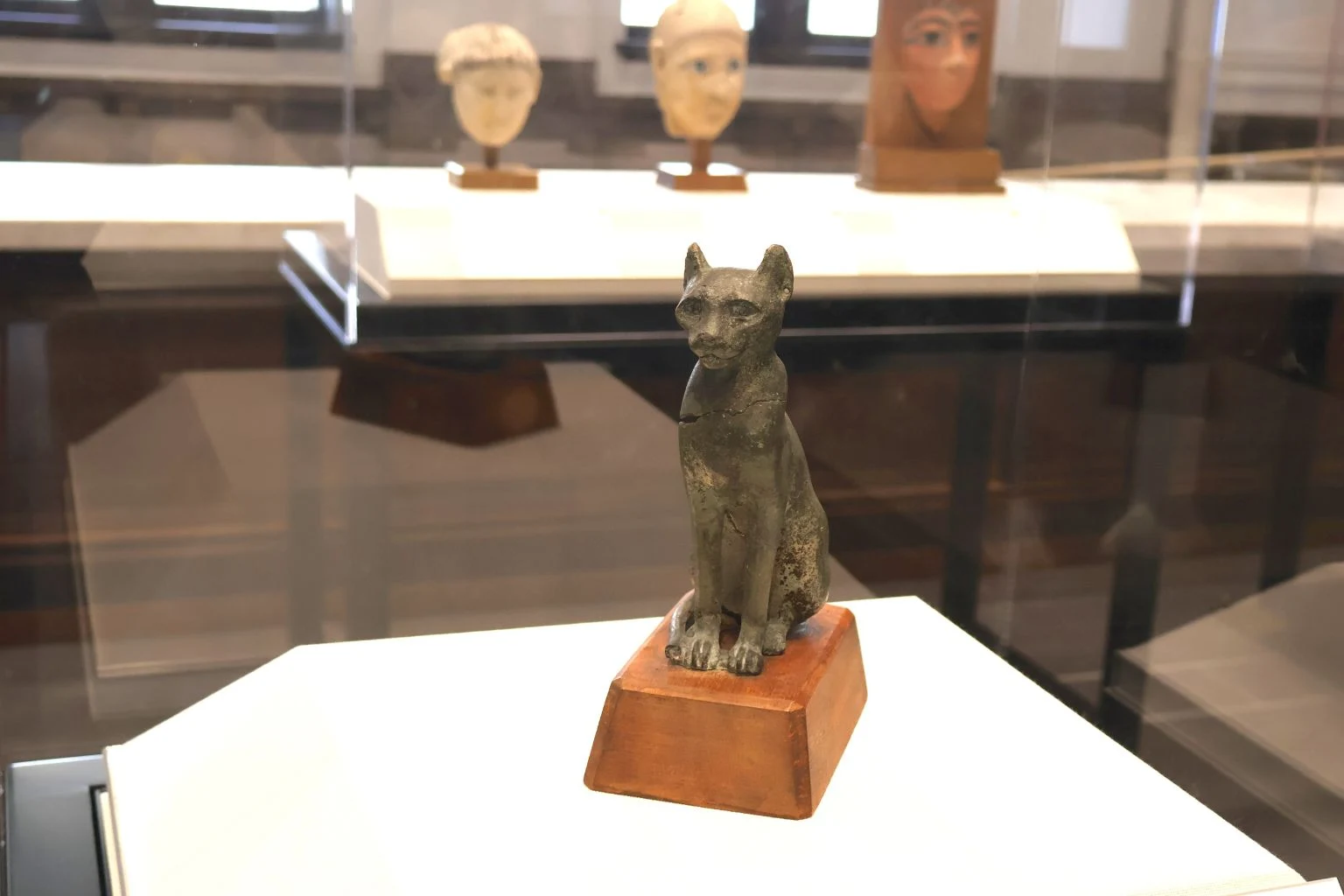 児島虎次郎記念館展示黒猫