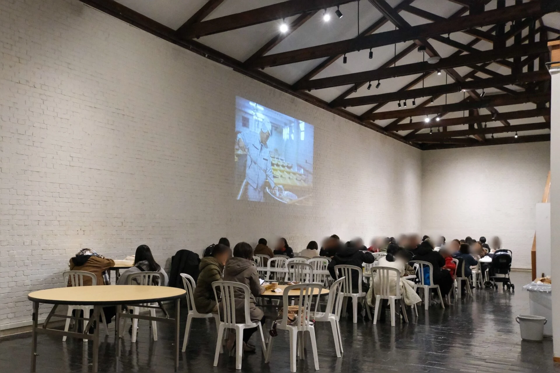 愛美赤煉瓦館の飲食スペース