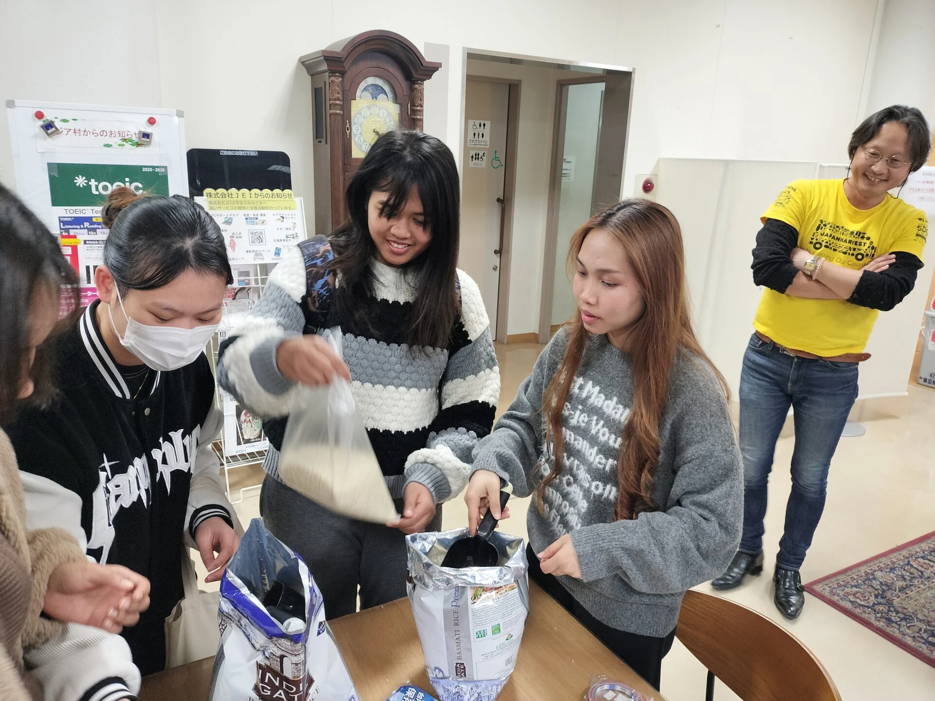 留学生に大人気のインド米