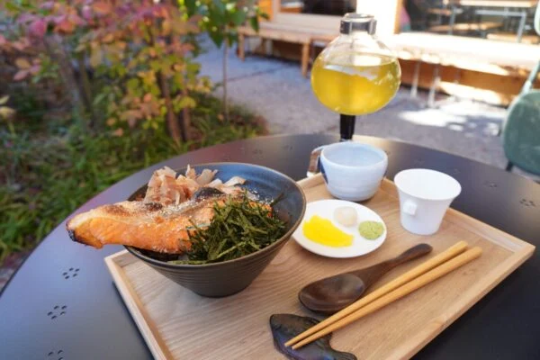 お茶屋のお茶漬けセット