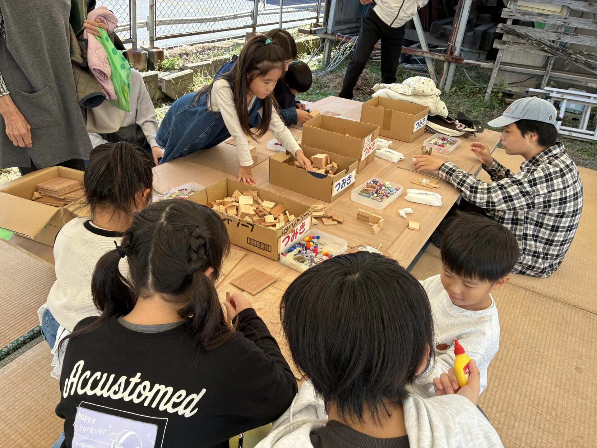 木の香まつりのようす　画像提供：森本工務店
