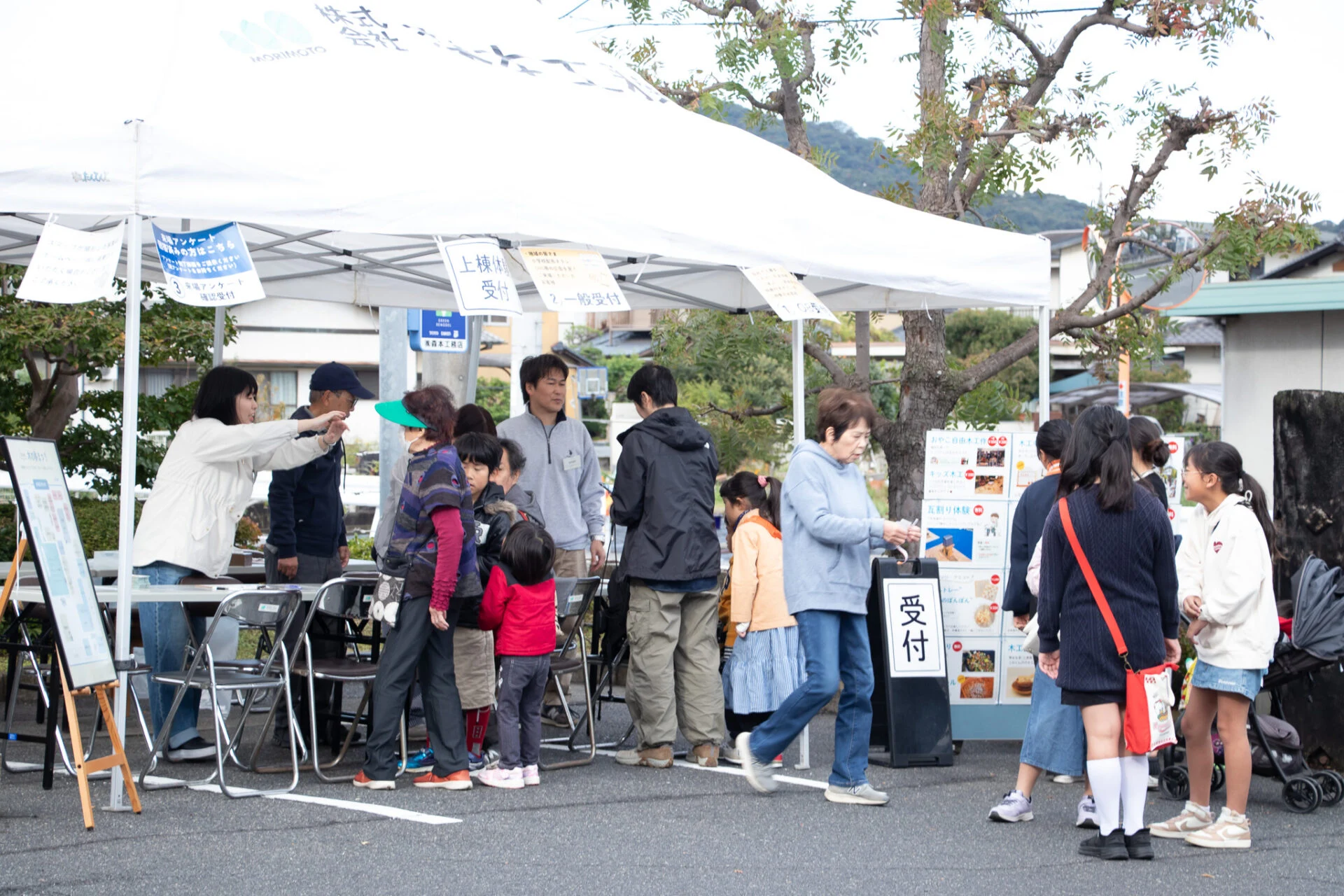 木の香まつりのようす　画像提供：森本工務店
