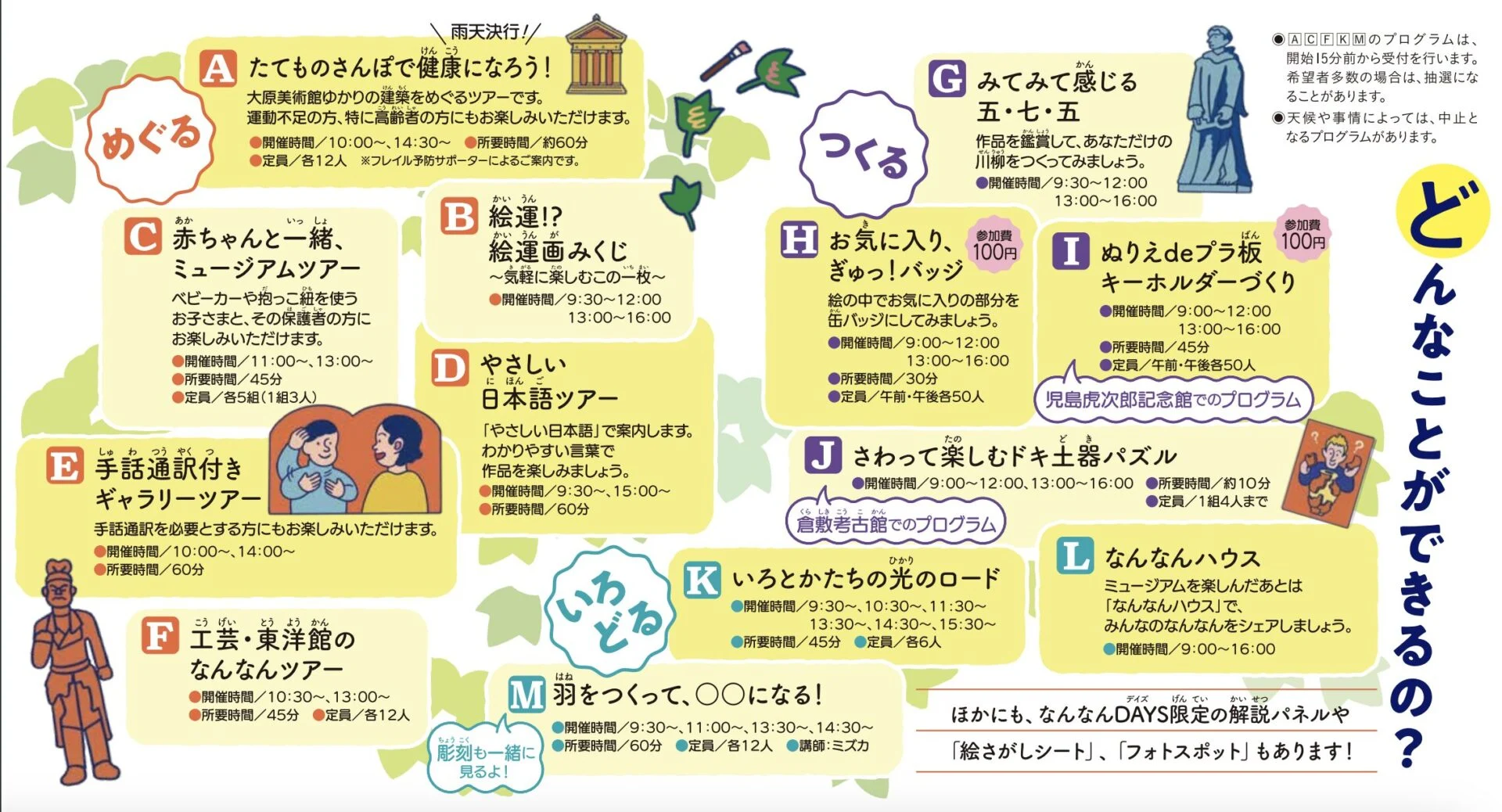 プログラム一覧