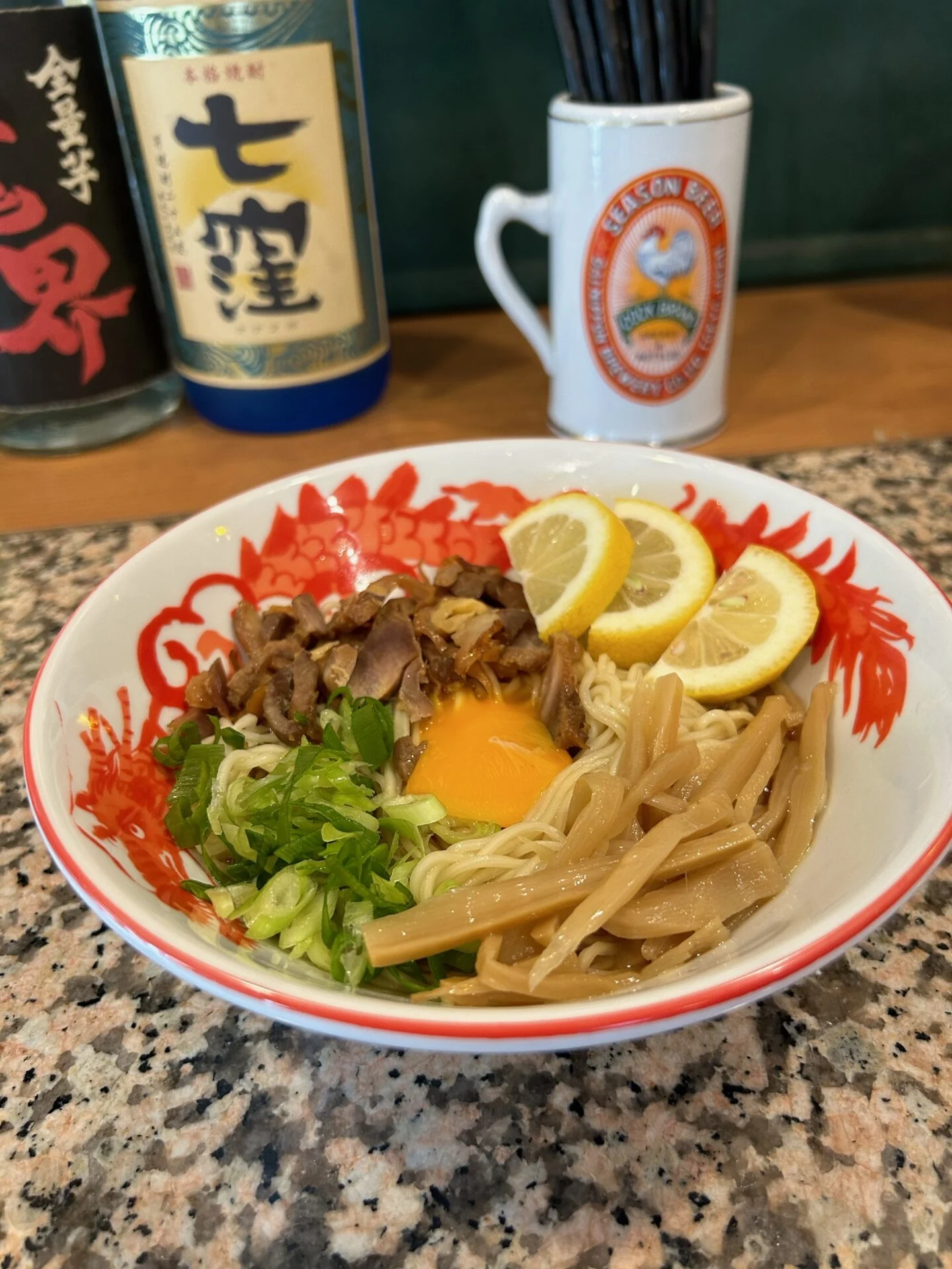 笠岡市 中華そばむさし TKM（卵かけ麵（画像提供：倉敷市観光課）