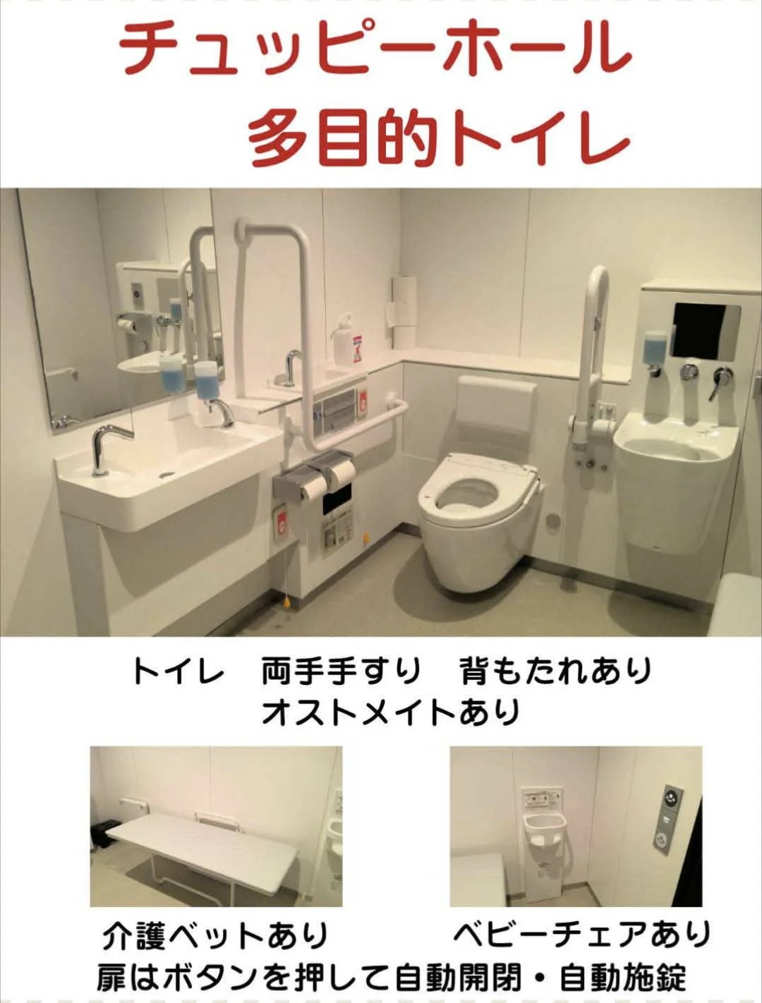 会場の多目的トイレ(画像提供:森上美穂さん)