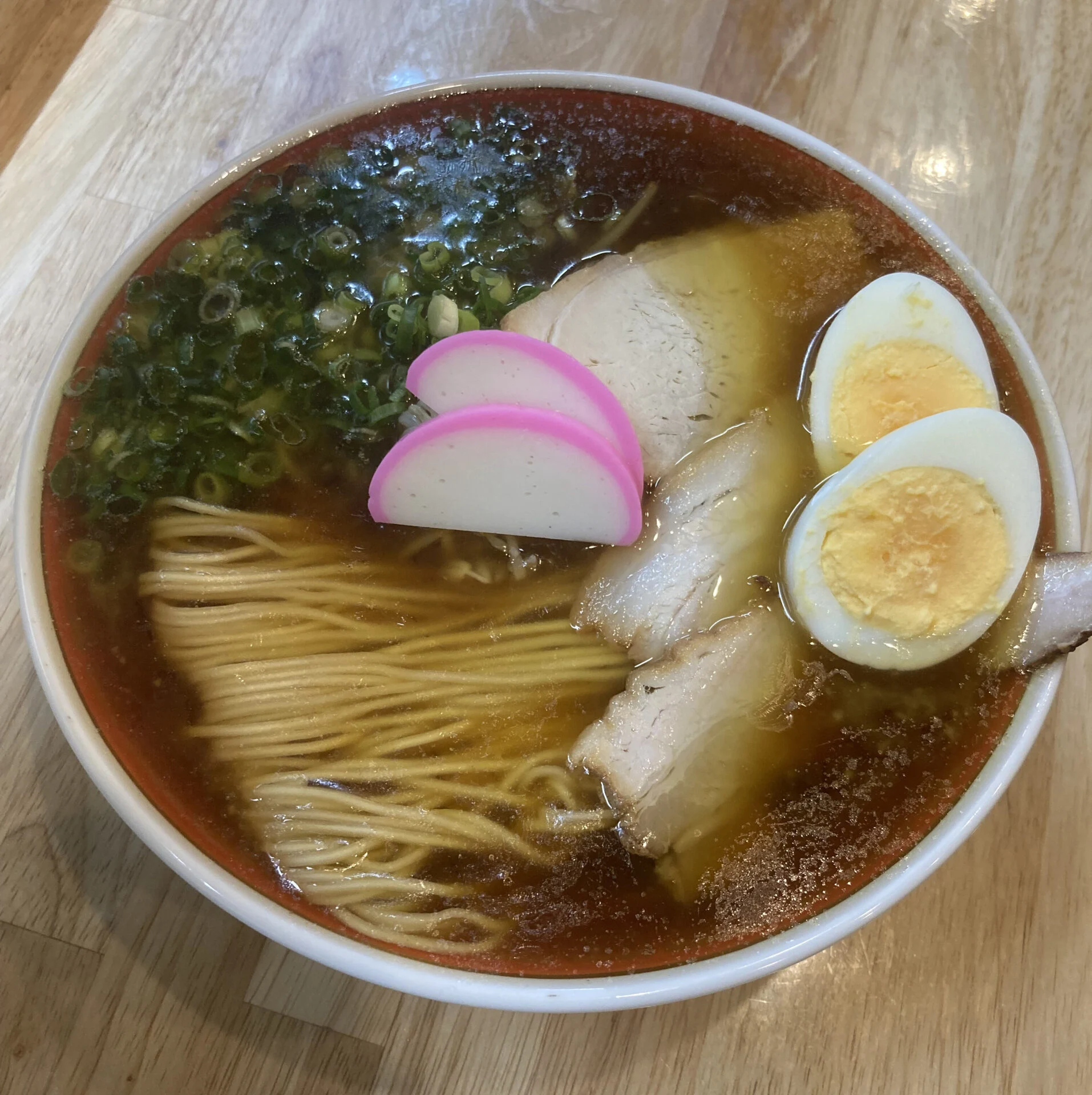 早島町 中華そば近藤 中華そば（画像提供：倉敷市観光課）