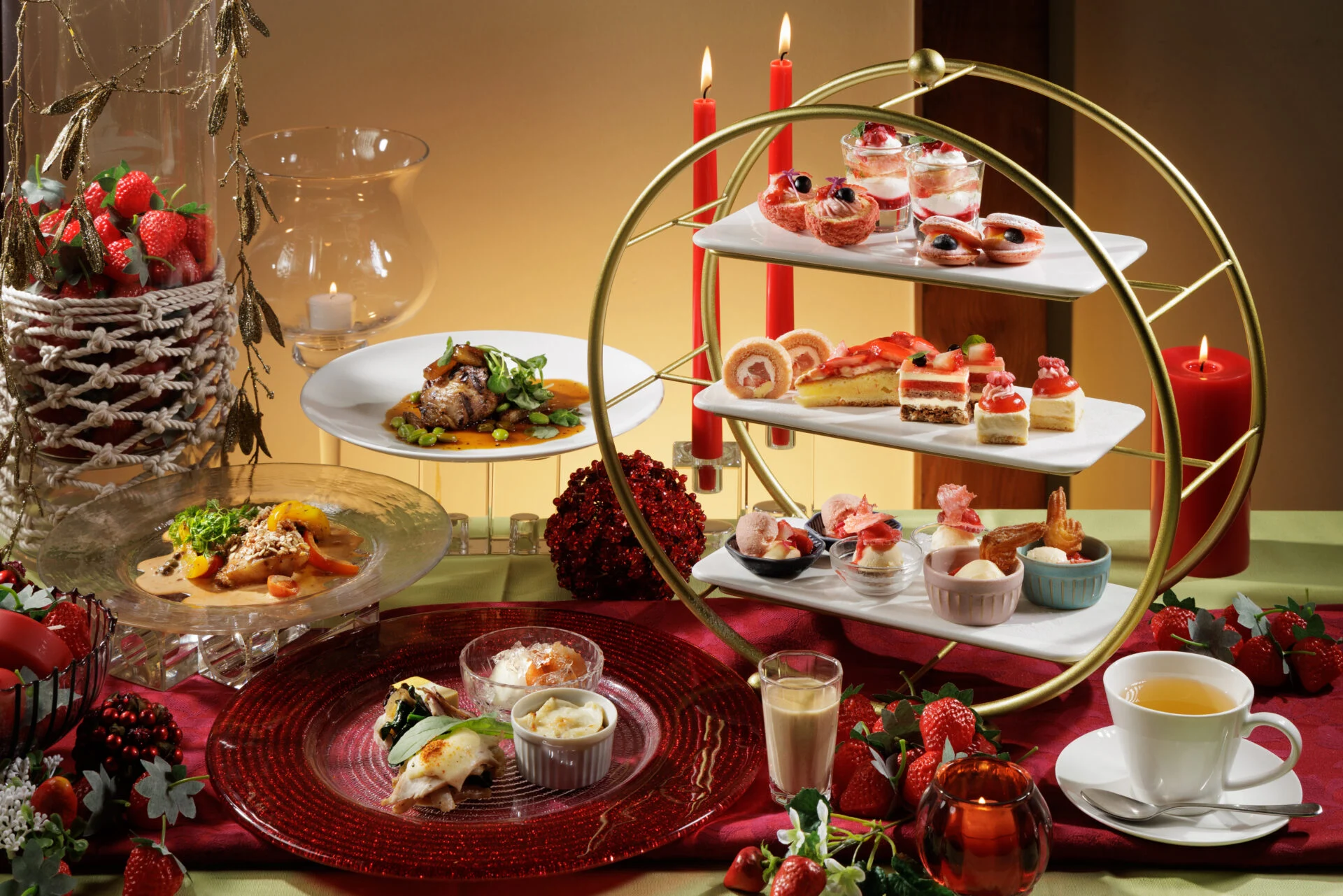 キャンドル卓 渡邉邸　倉敷アフタヌーンティー　2026冬　画像提供：倉敷アフタヌーンティー実行委員会