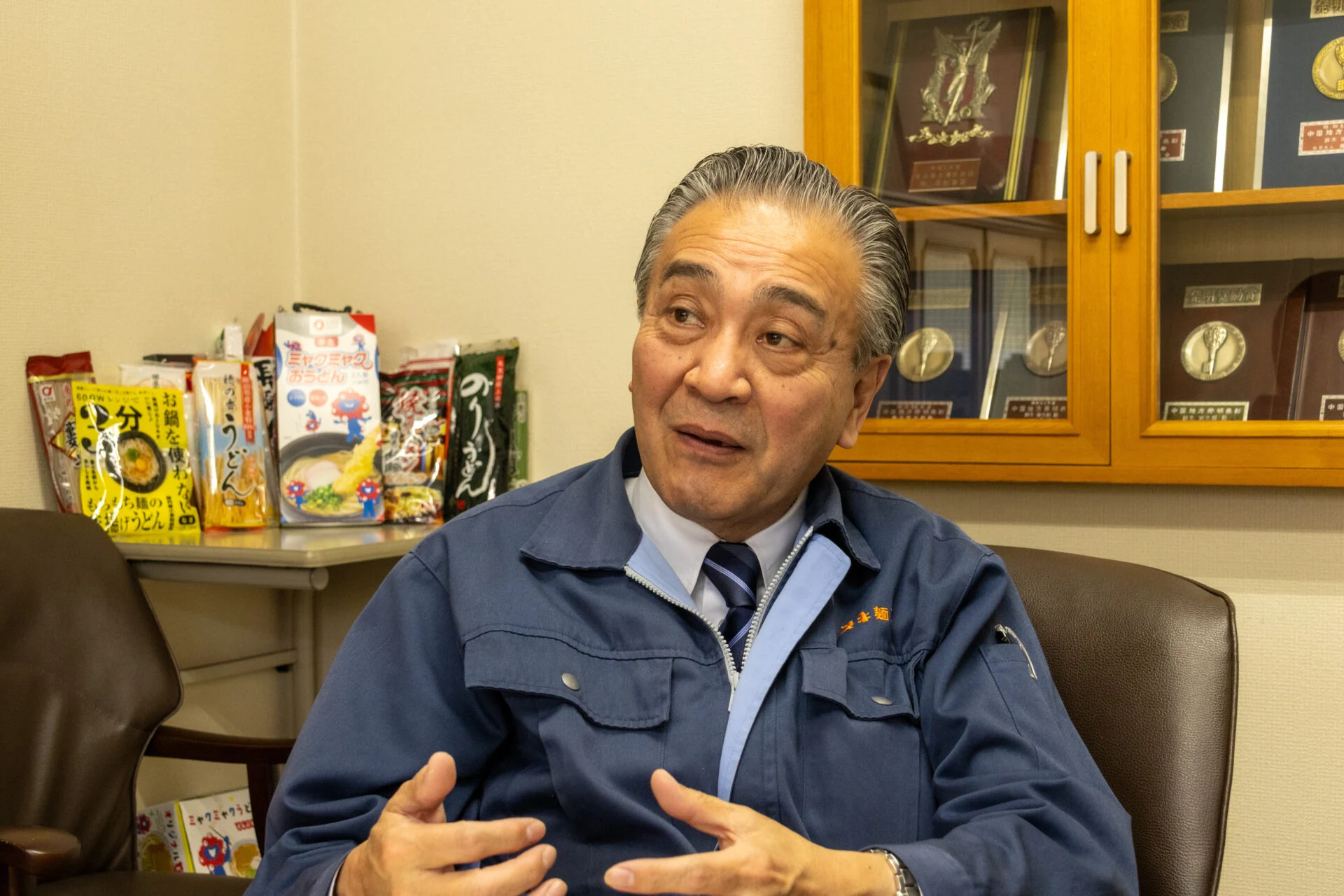 株式会社スズキ麺工 代表取締役社長 鈴木保夫さん