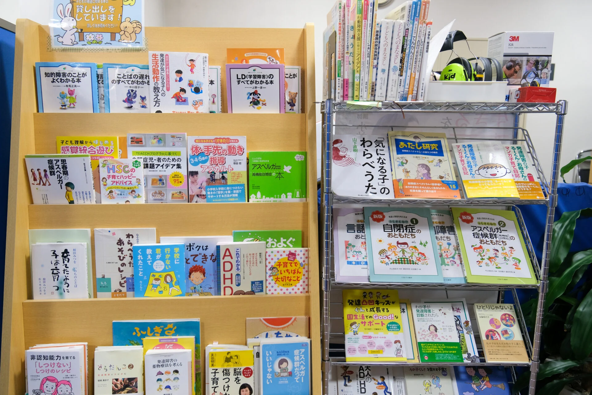 書架に並ぶ専門書