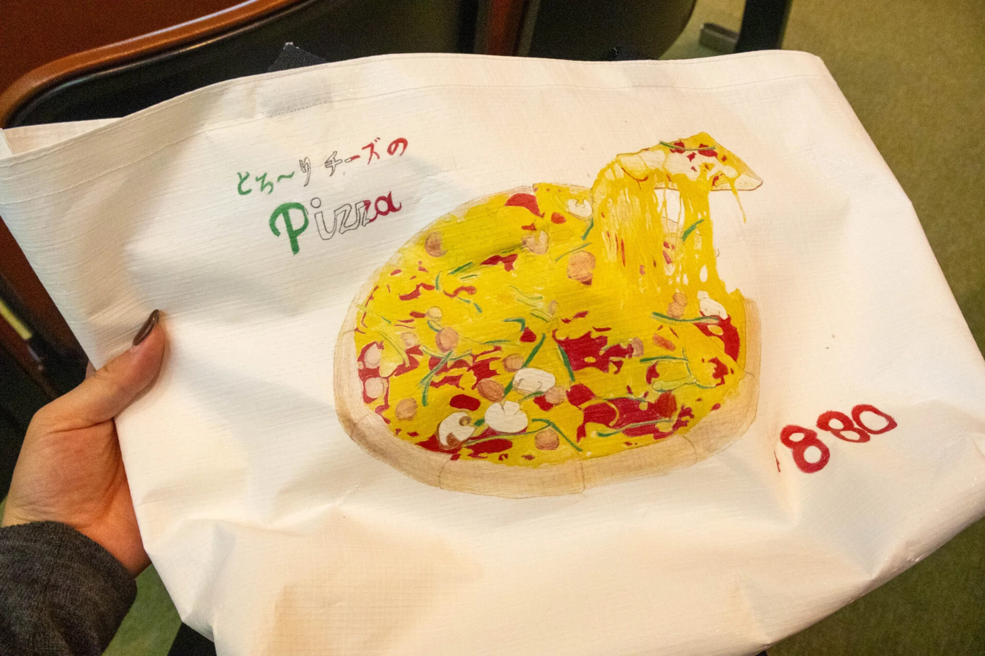 実際のオリジナルバッグ