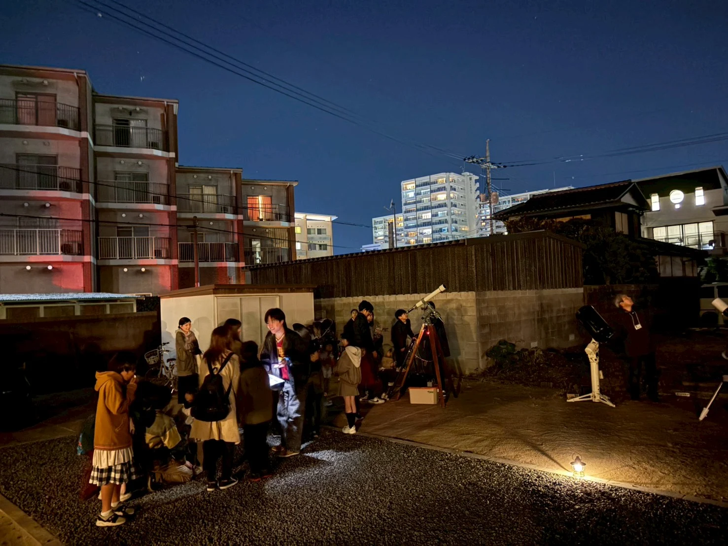 夏休み観望会（写真提供：倉敷天文台）