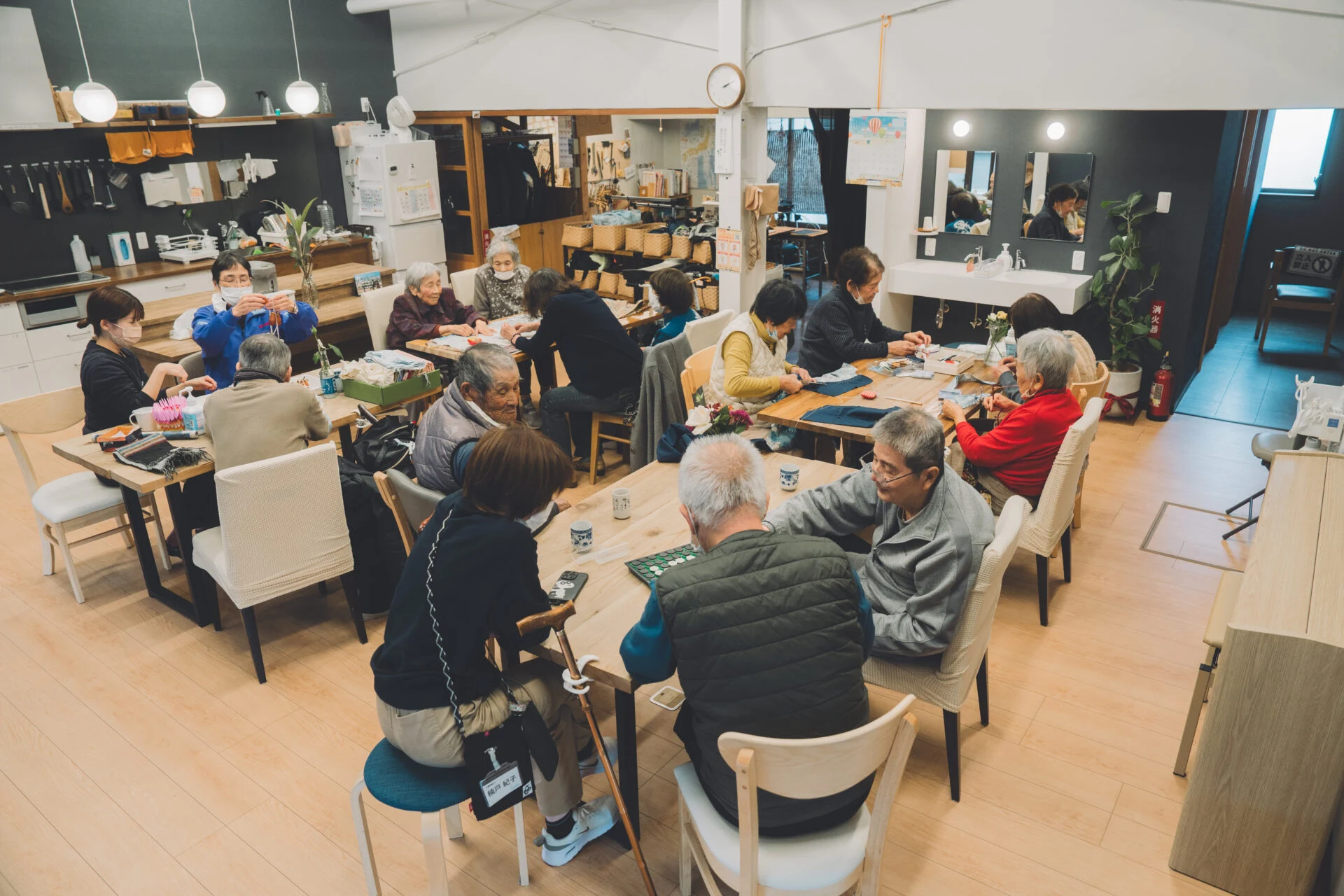 活動のようす　画像提供：デイサービスSoda