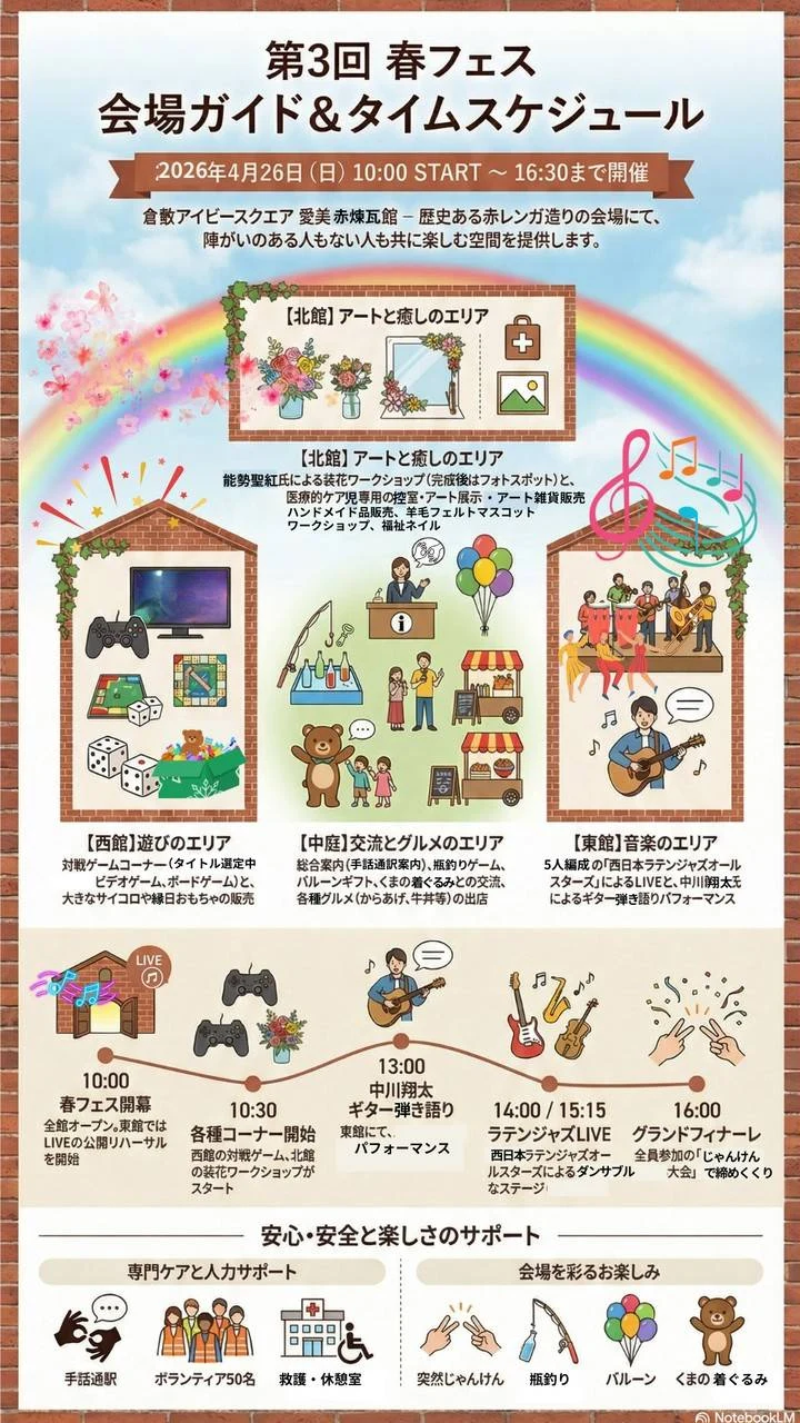 春フェスタイムスケジュール