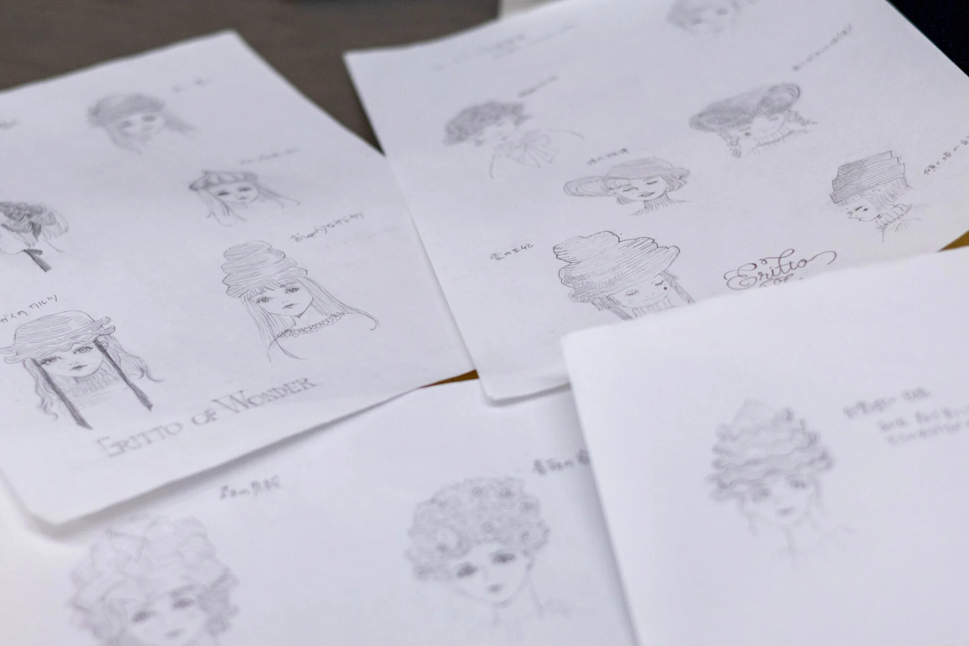 デザイナー森元ミカさんの帽子デザイン