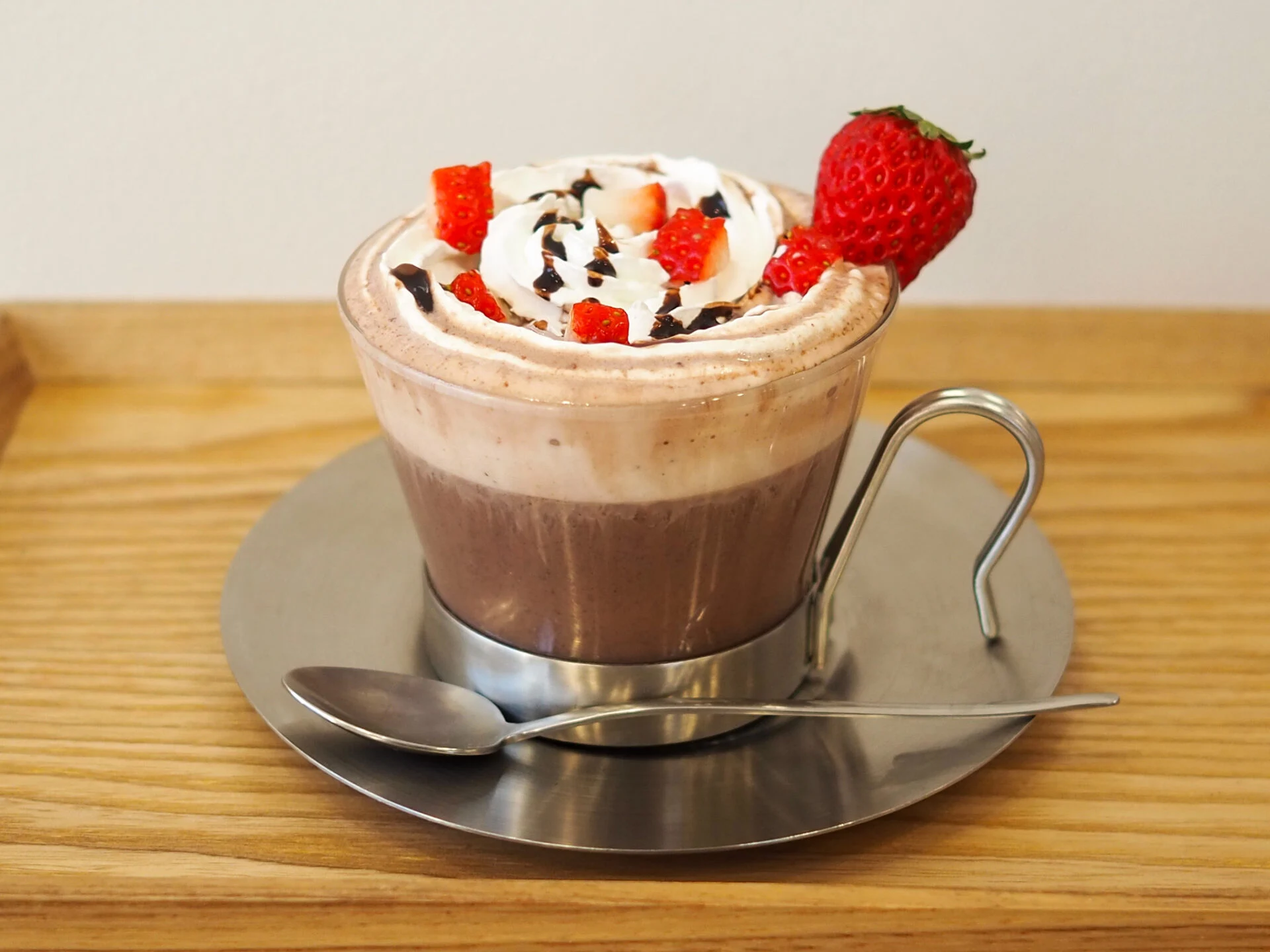 苺HOTチョコレート