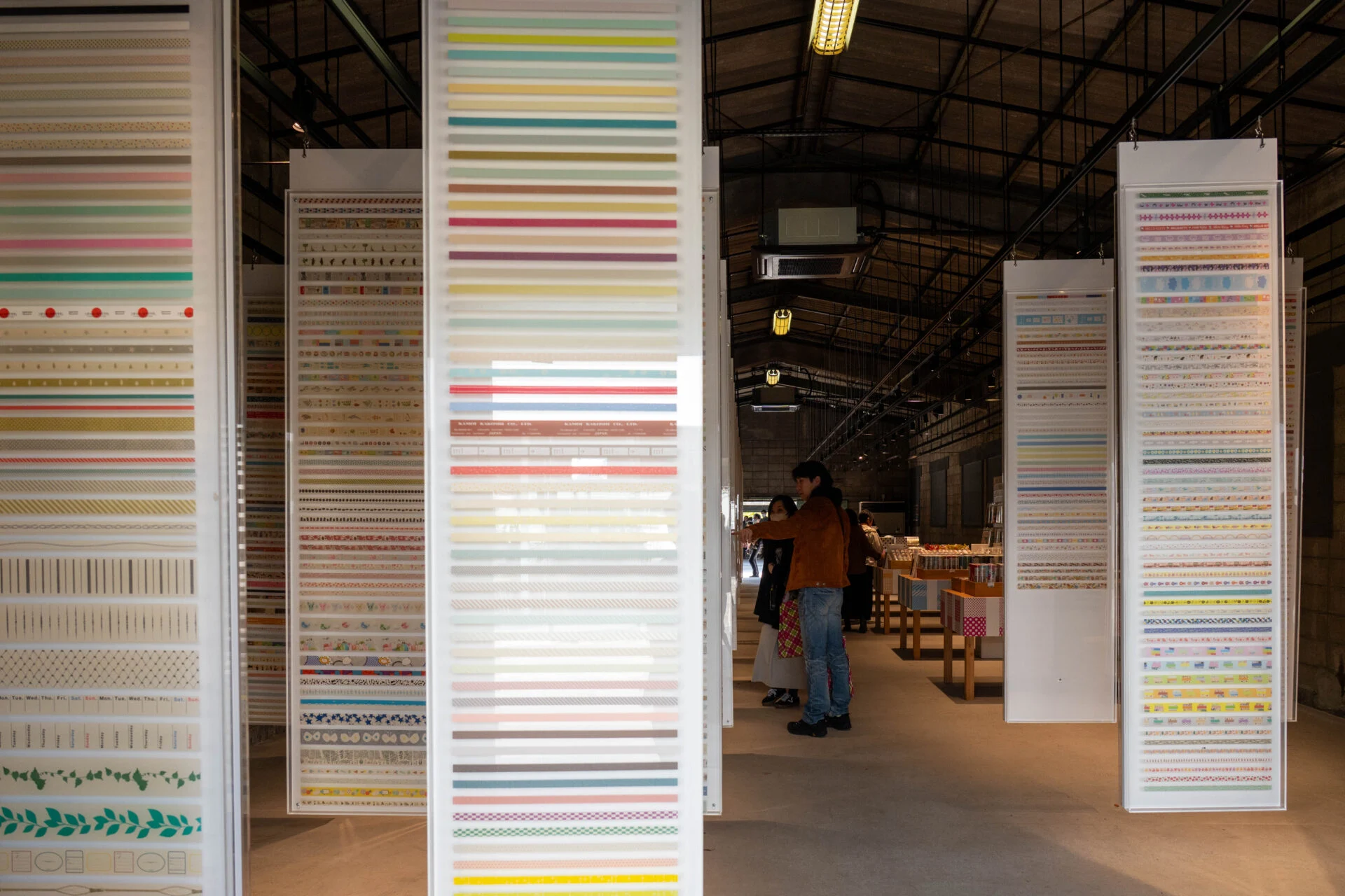 mtの歴代製品を紹介する展示