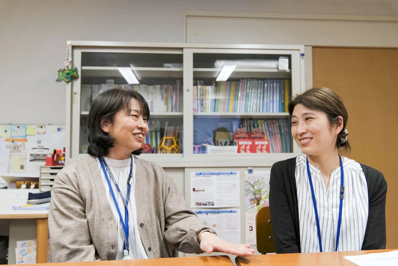 左から諏訪真由美先生、山口結美子先生