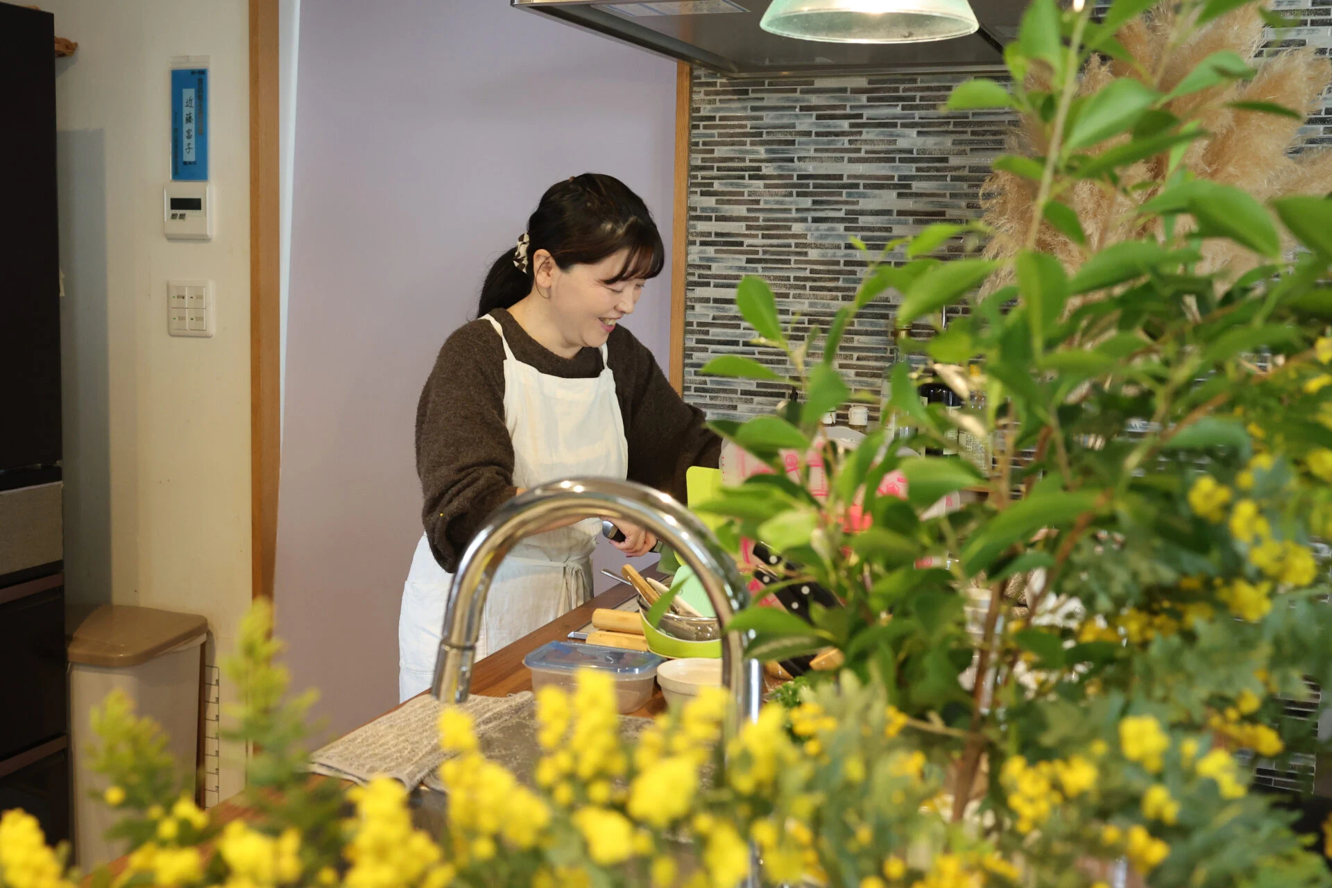 工房KIBITAKIを主宰している近藤富子さん