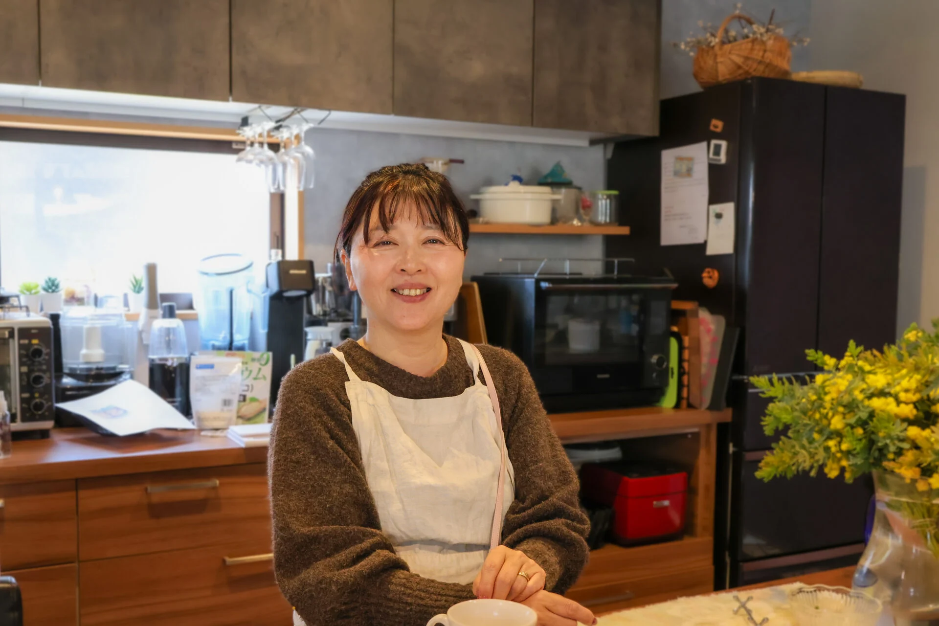 工房KIBTAKIの料理教室をしている近藤富子さん