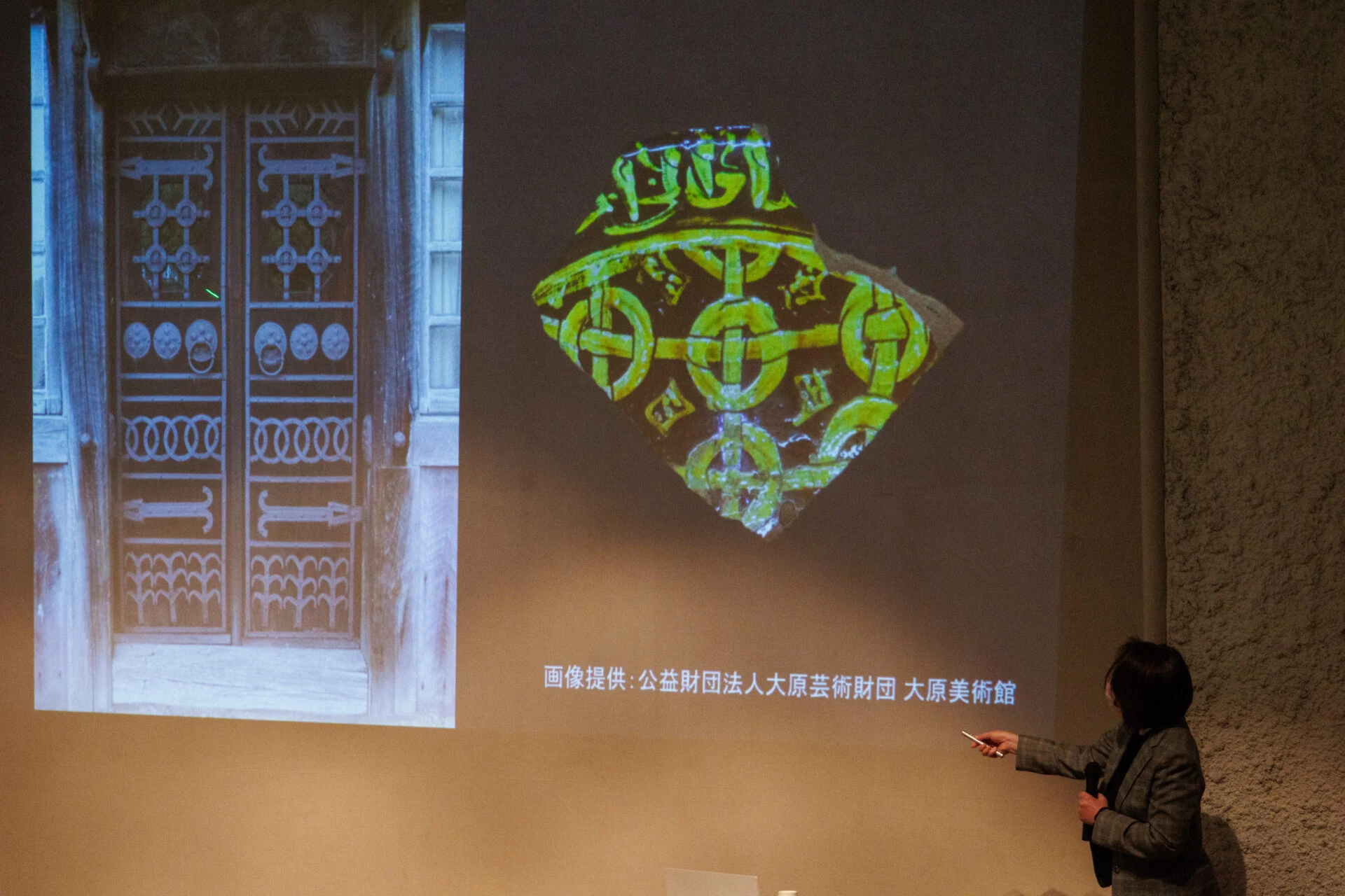 無為堂に残されている装飾の数々