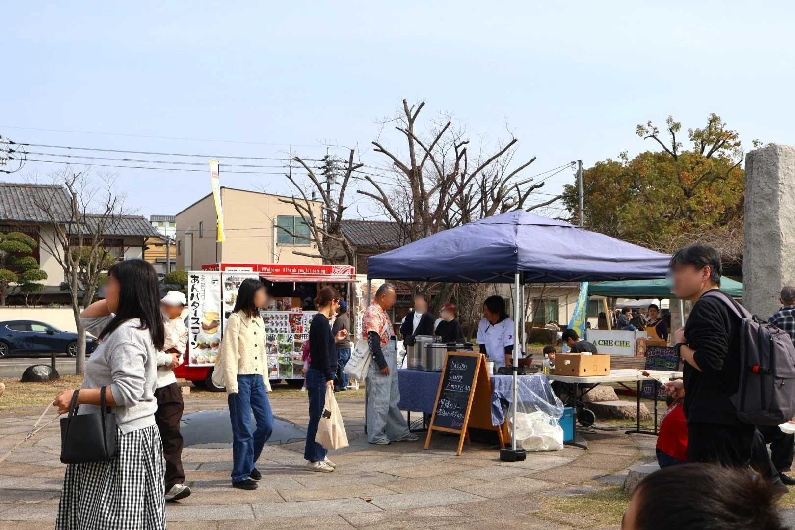 飲食ブースのようす