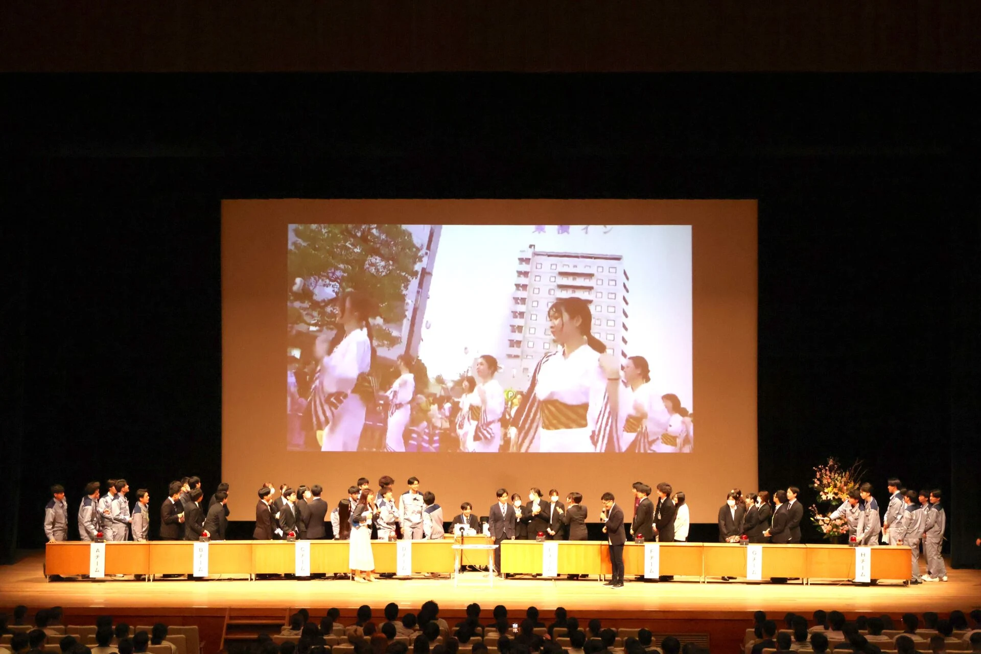 新規学校卒業就職者歓迎大会