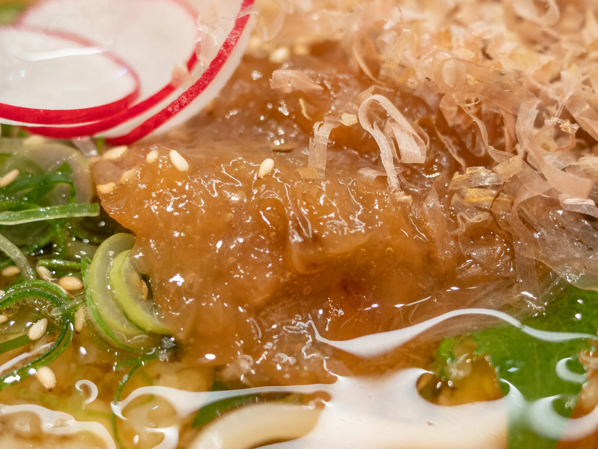 siki：細打ち梅肉おろしぶっかけうどん