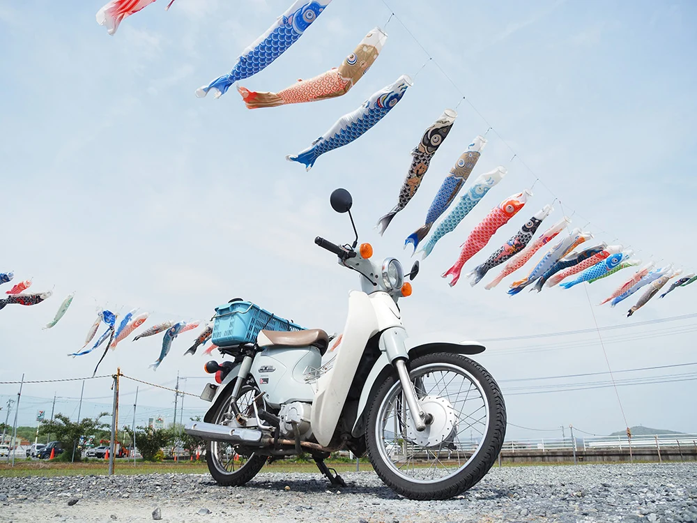 こいのぼりフェスタ2026-こいのぼりと愛車-こばん