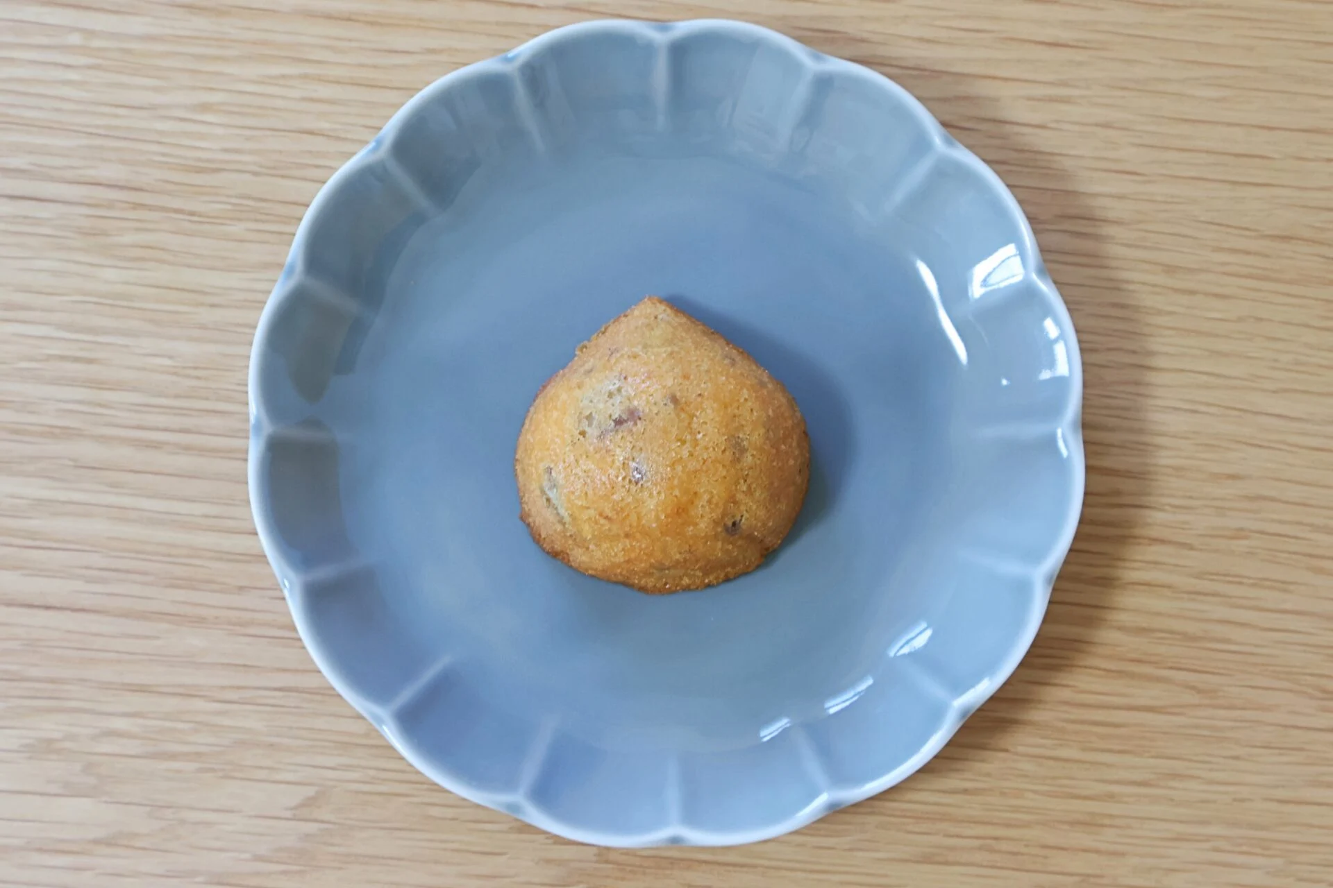 丸い栗型のパウンドケーキ