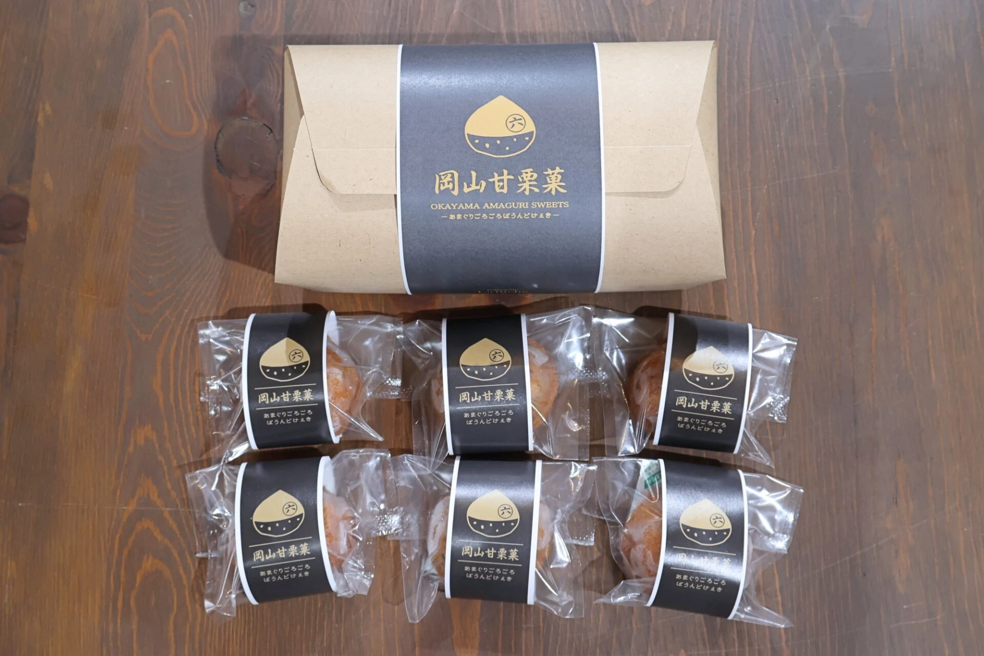 あまぐりごろごろぱうんどけぇき6個入り