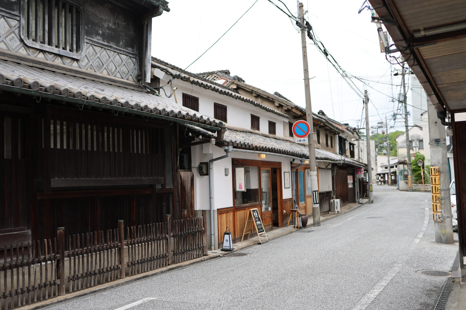 普段の阿知町かいわいの様子