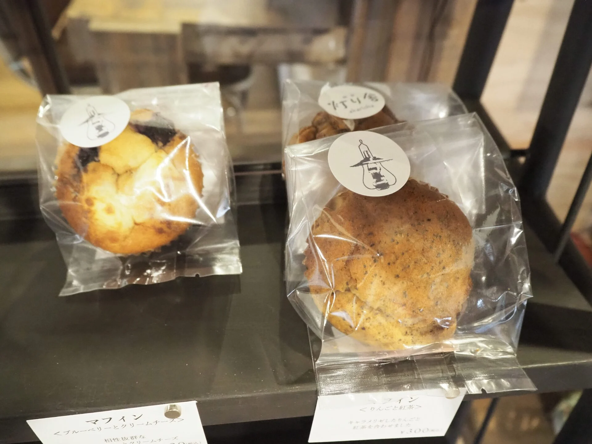 店内の焼き菓子