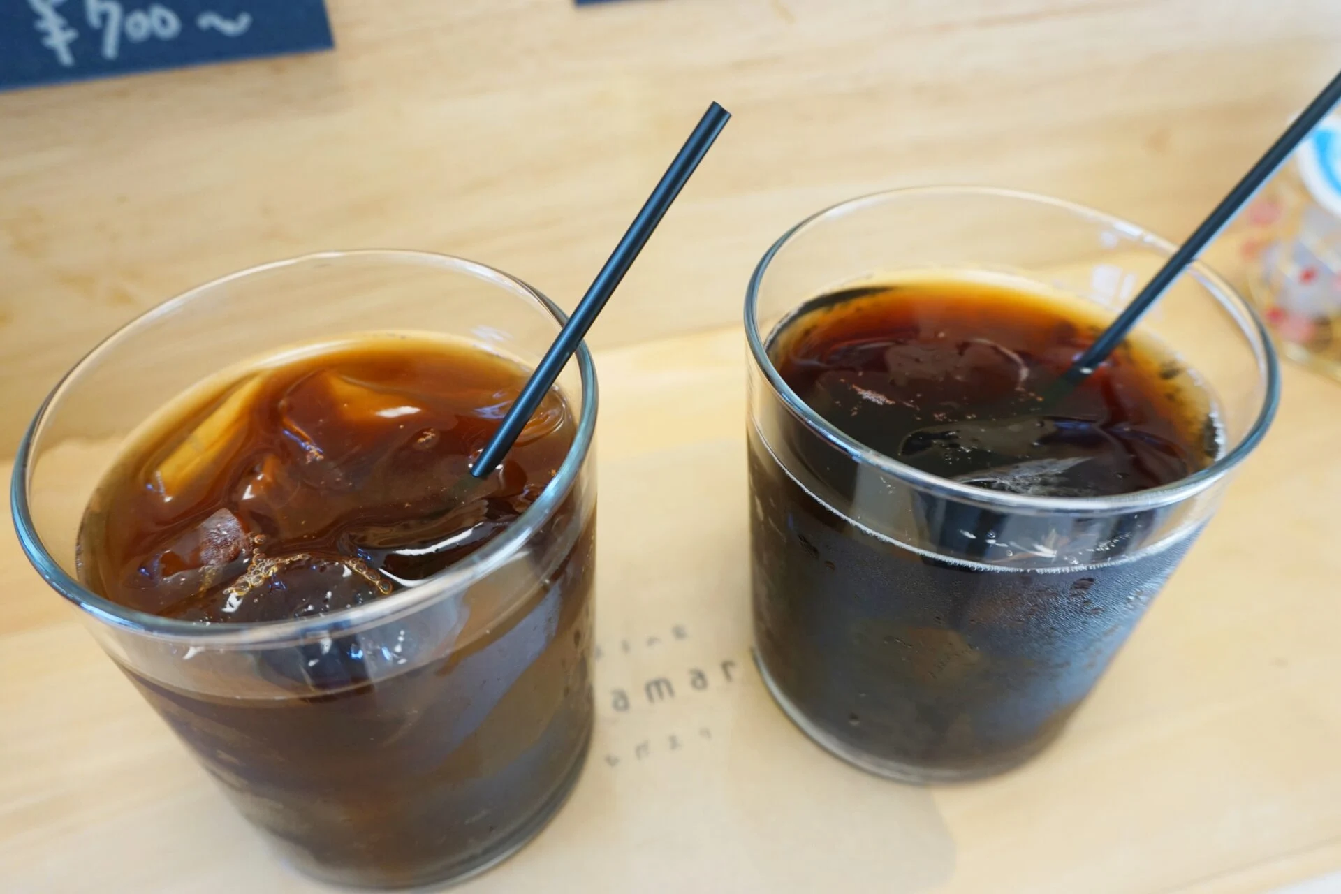 IRODORI：フレンチプレスで淹れたコーヒーとペーパーフィルターで淹れたコーヒー