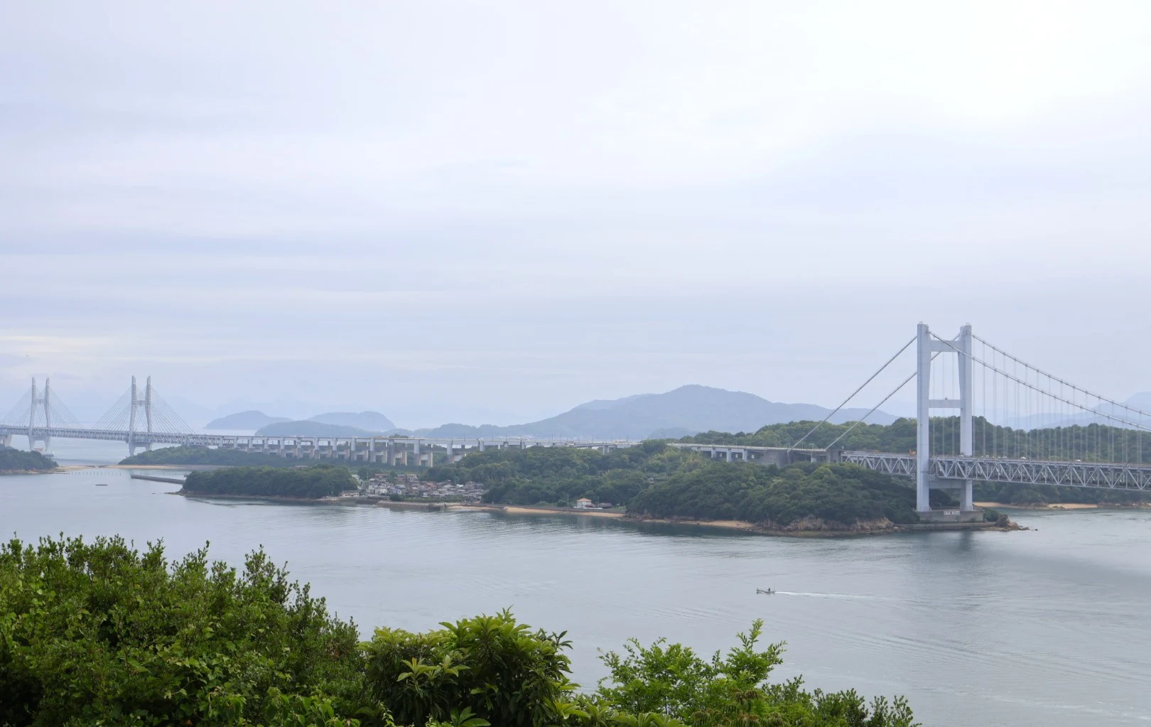 くもりの日の景色