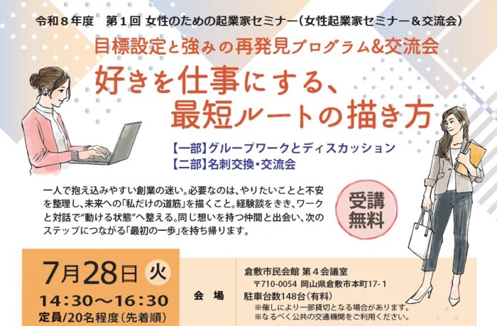 第1回 女性のための起業家セミナー