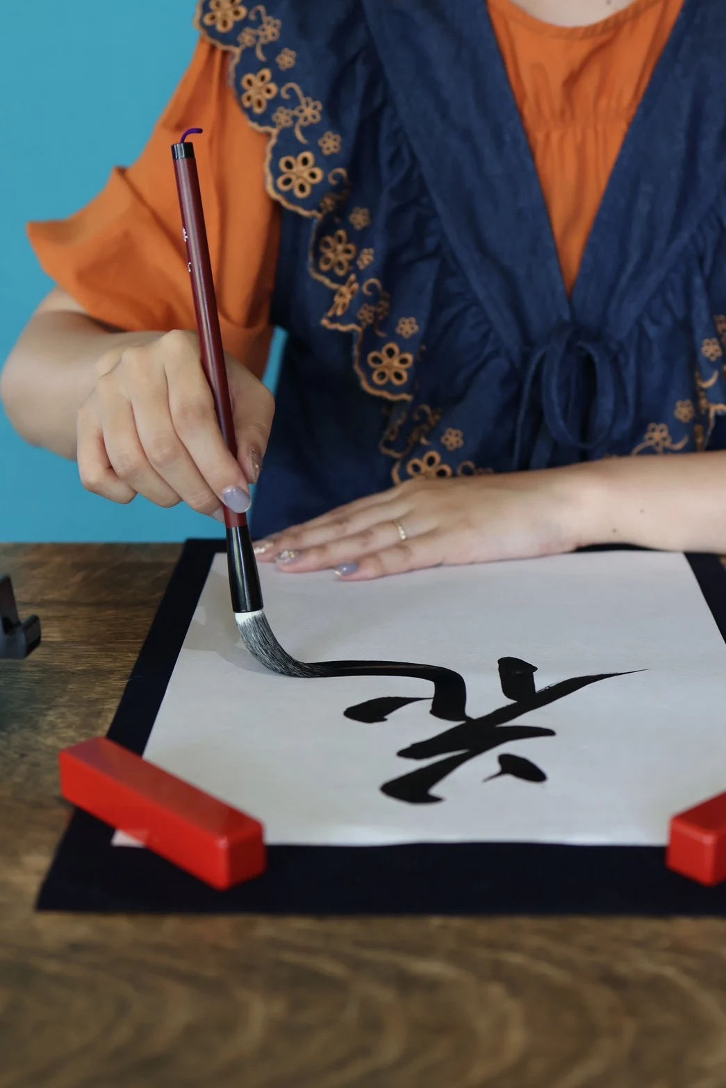 写真提供:花優書道教室
