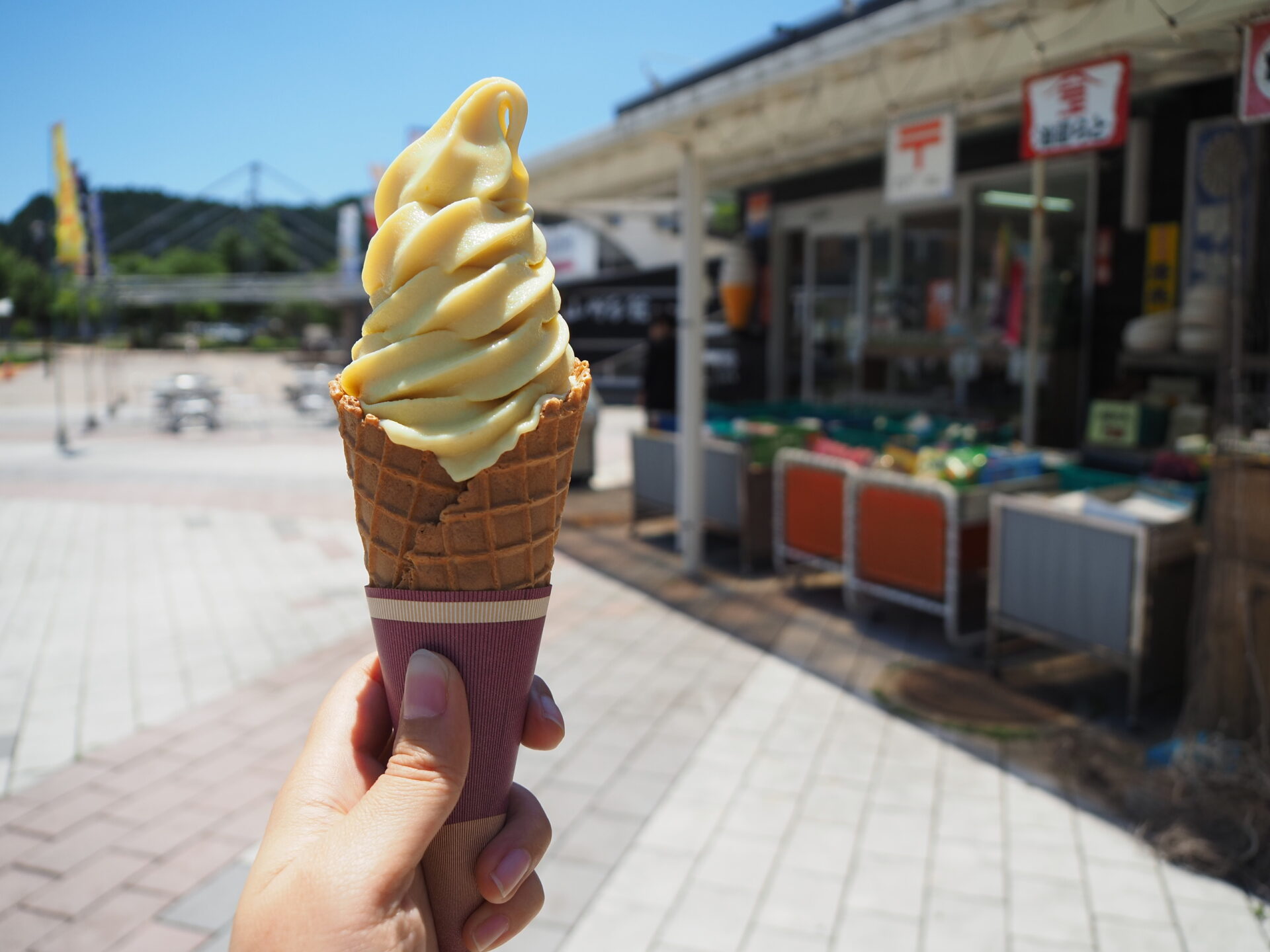 鯉が窪_栗ソフト