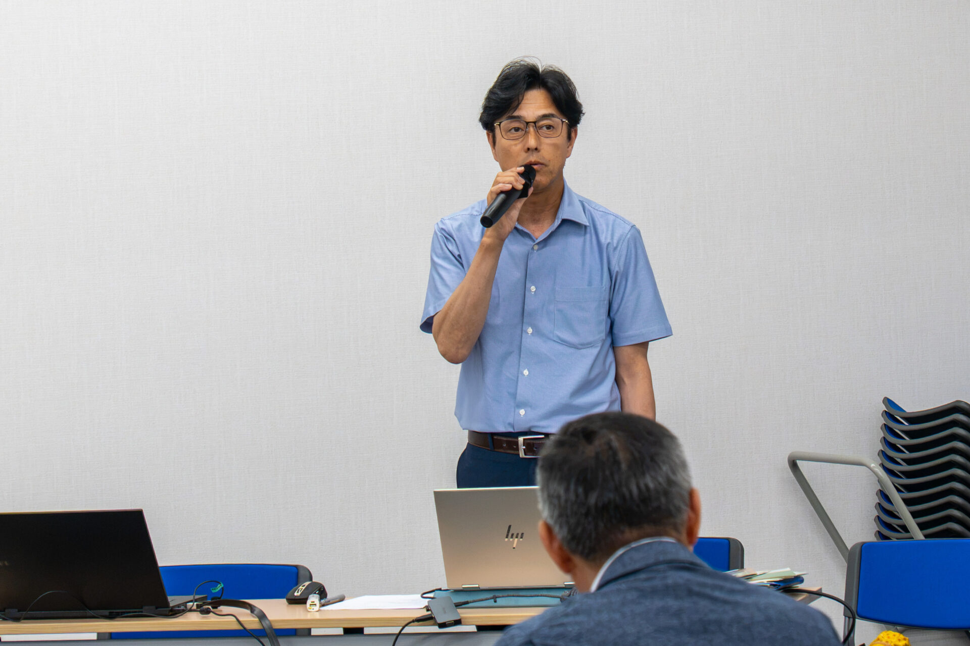 岡山県木造住宅耐震診断等評価委員会 委員長の中桐さん