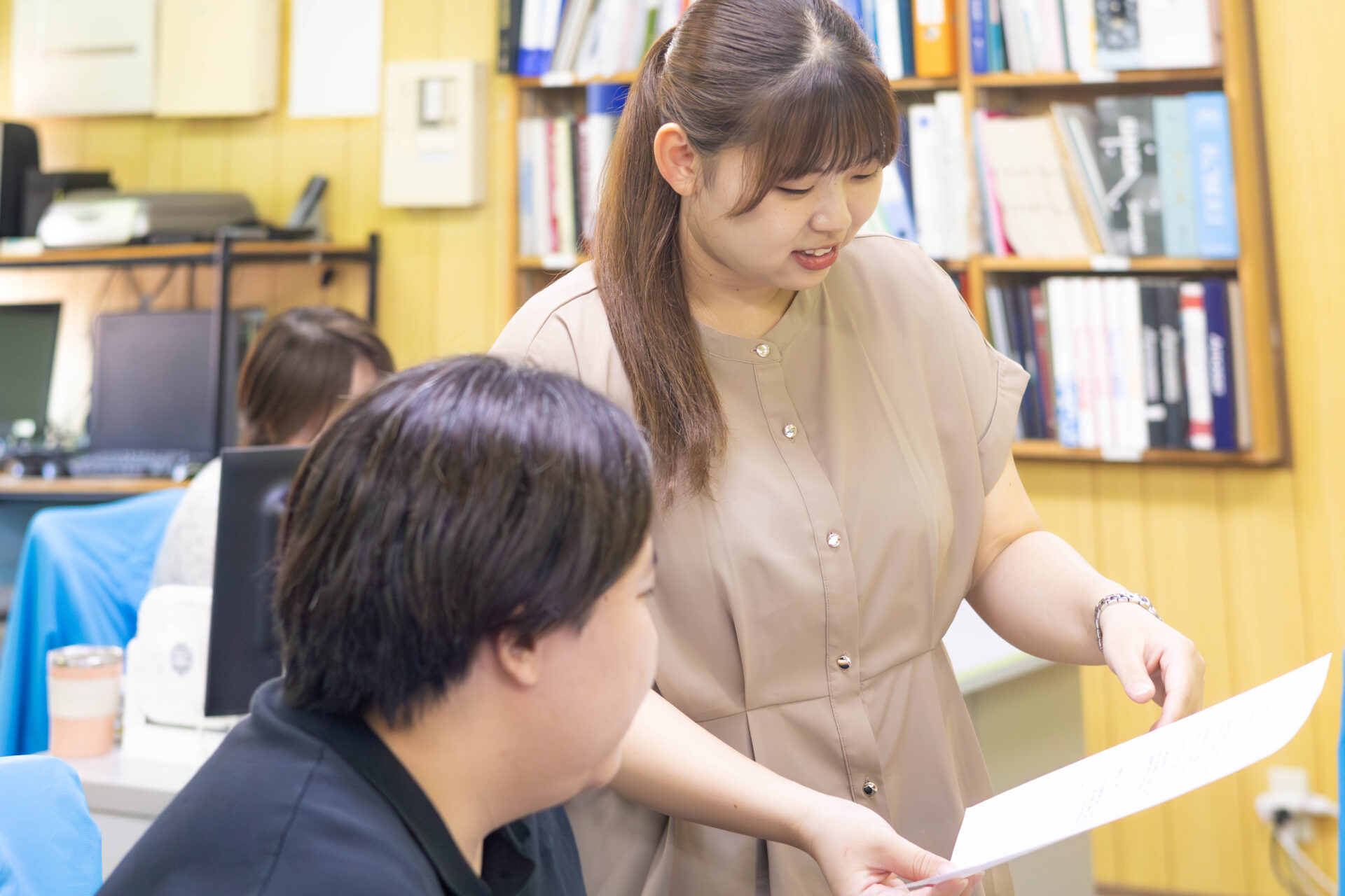 仕事中の本郷さん