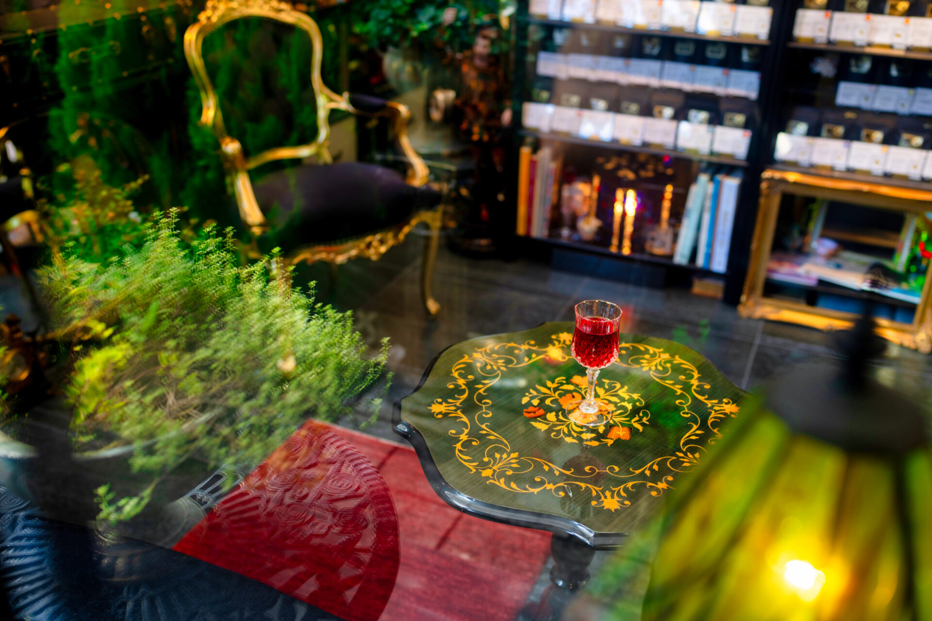 ジャスが流れる店内（画像提供：JAZZ & TEA）
