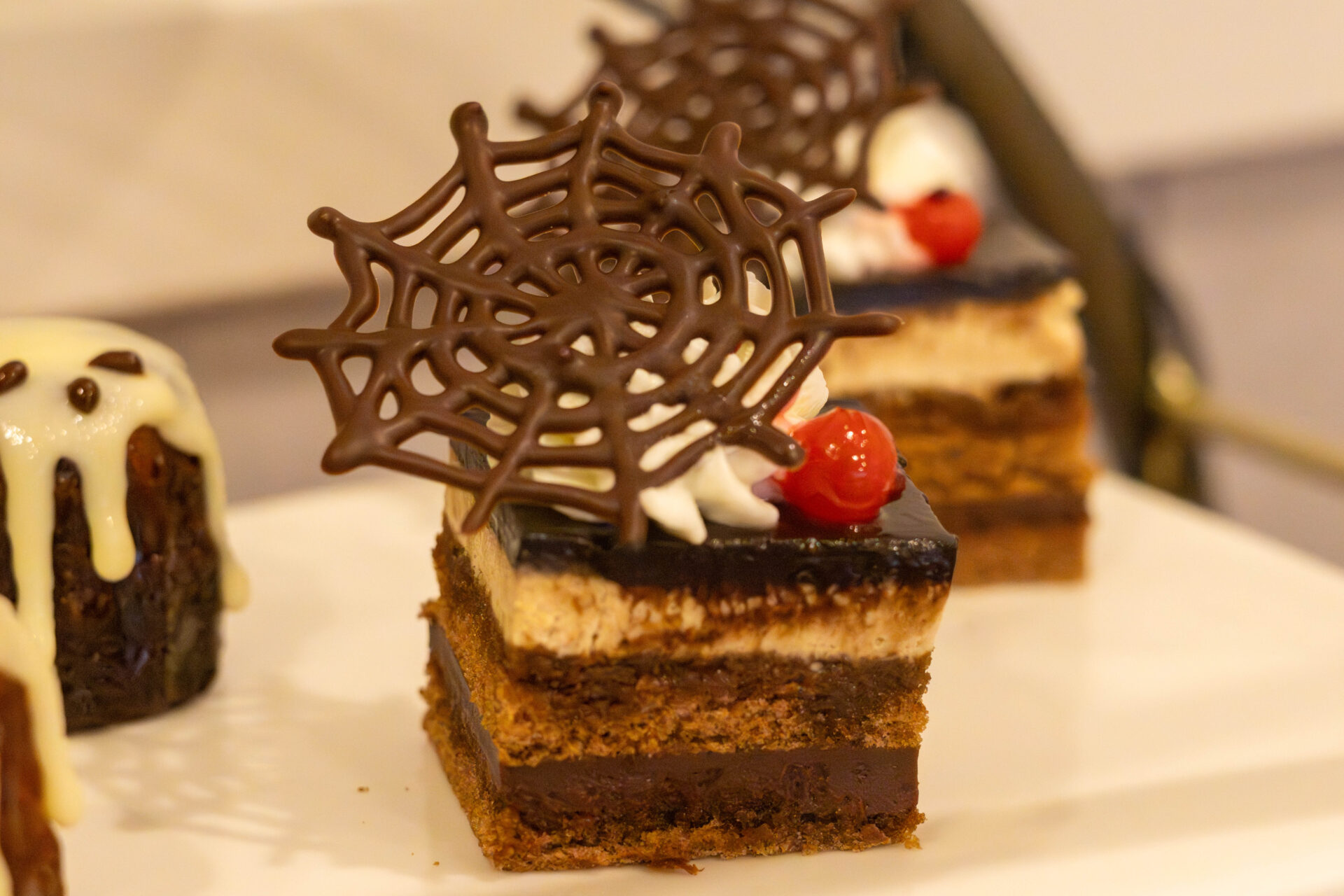 Redcurrant Chocolate Cake